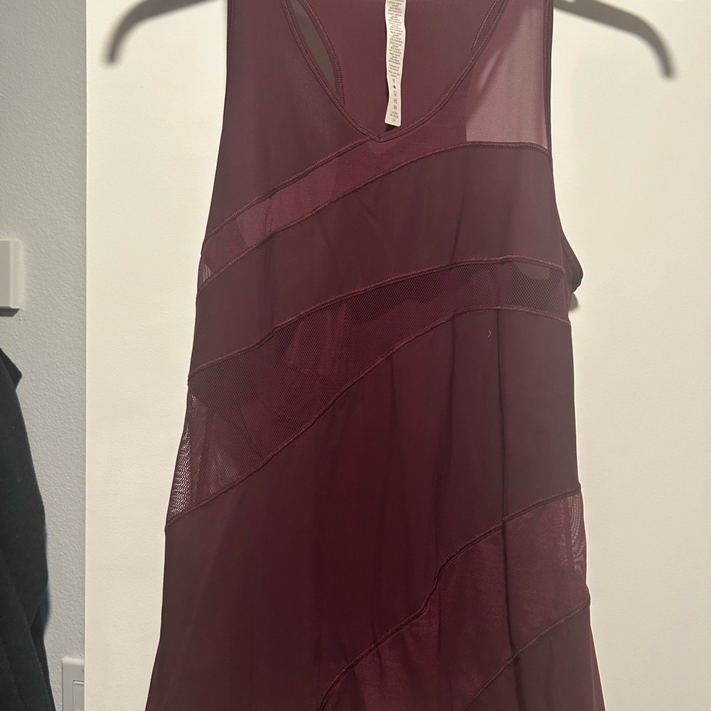 Lululemon Athletica Plum Tank Top